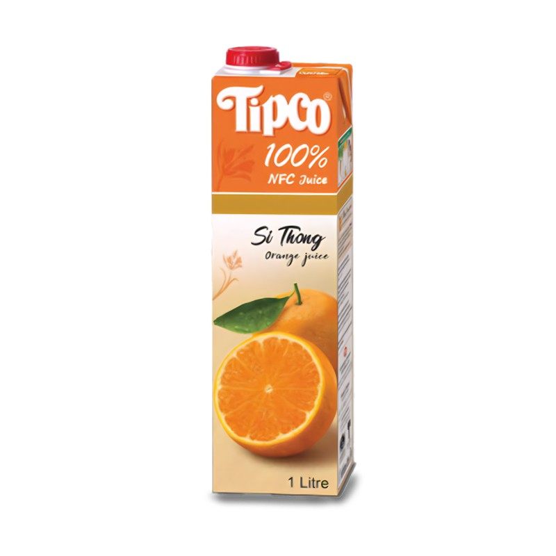 泰宝Tipco果汁菠萝汁橙汁荔枝汁