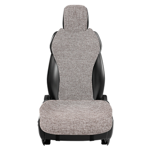 适用于比亚迪宋plusdmi座椅套宋pro座套半包亚麻坐垫通风座垫四季