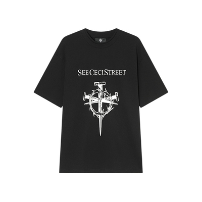 双层领薄款短袖SeeCeciStreet