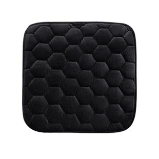 汽车加热坐垫单片冬季毛绒无靠背车载座椅usb电加热三件套车垫子