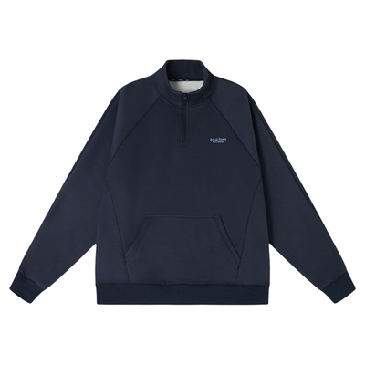 吕小虎运动立领卫衣奥粒绒防寒