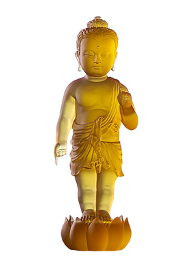 桌面喷水浴佛像延恩琉璃护佑