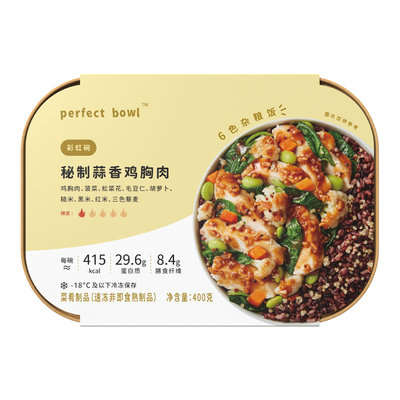 营养轻食控卡健身餐微波预制主食