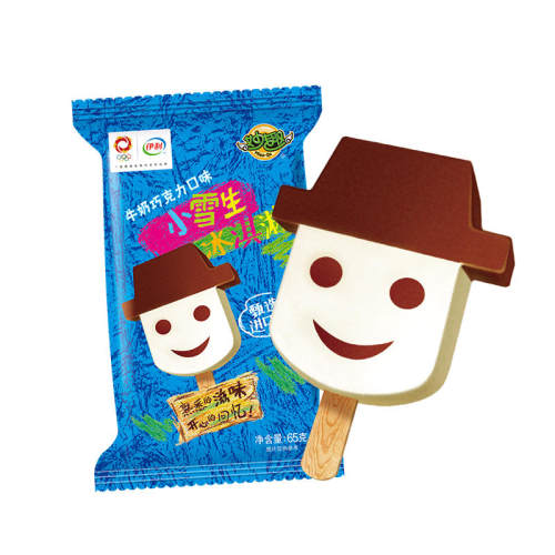 伊利妙趣小雪生大头雪糕牛奶巧克力味冰淇淋冰激凌冰棍冷饮65g5支