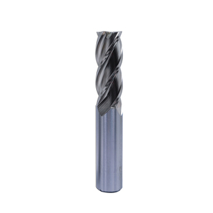 YJ高速钢铣刀全磨制超硬白钢4刃平底平口平面铣刀4F 1.5-10.5mm