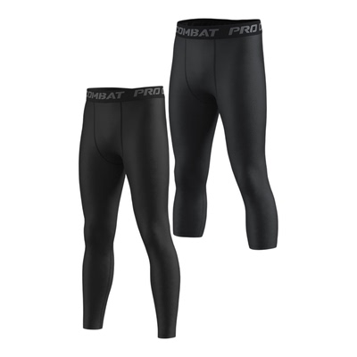 高弹紧身裤五分七分长裤