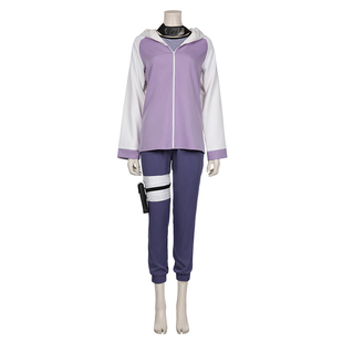 动漫火影疾风传日向雏田cosplay上衣全套忍者服装女开衫裤子漫展