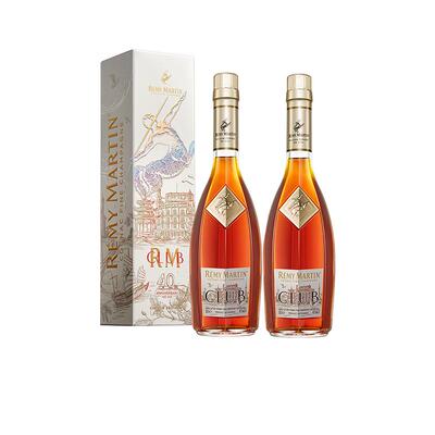 【自营】人头马CLUB500ml*2 浪起浪涌 限量版 进口洋酒 正品行货