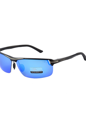 库克鲨鱼防紫外线偏光太阳镜男