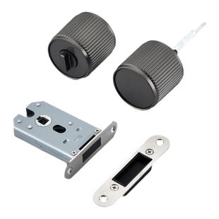 极简室内门锁卧室圆形磁吸静音球形门锁门把手旋钮简约生态门锁具