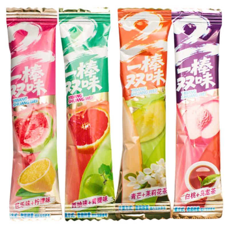 一棒两味嚼嚼乐软糖双口味