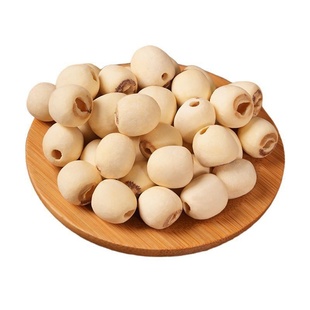莲子干货500g特级去芯2025年新货磨皮白莲大粒无硫熏湘莲银耳食用