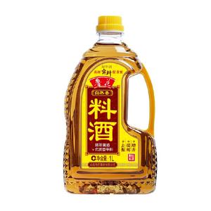 鲁花自然料酒1l酿造厨房调味品