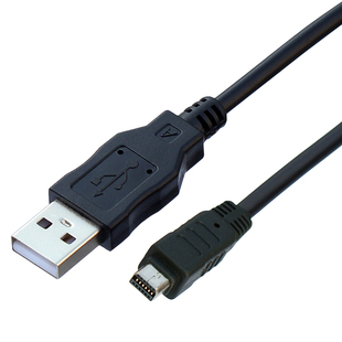 适用奥林巴斯相机USB数据线12 PIN E-PL1 E-PL2 E-PL5  EPL3  1.5