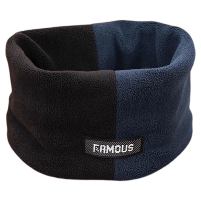 2025秋冬新款拼色保暖围脖百搭