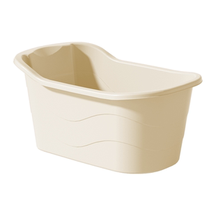 婧麒儿童浴盆中大童婴儿洗澡桶宝宝家用泡澡桶小孩洗澡盆加厚浴桶