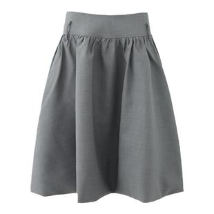 SMIIILE挺括有型大裙摆半身裙女中长款春中高腰宽松显瘦a字蓬蓬裙