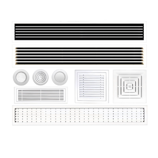 定制空调出风口百叶格栅极简线型风口中央空调回风口百叶窗检修口
