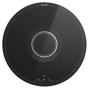 美的暖菜板保温板圆形多功能带火锅电陶炉智能家用餐桌旋转热菜板