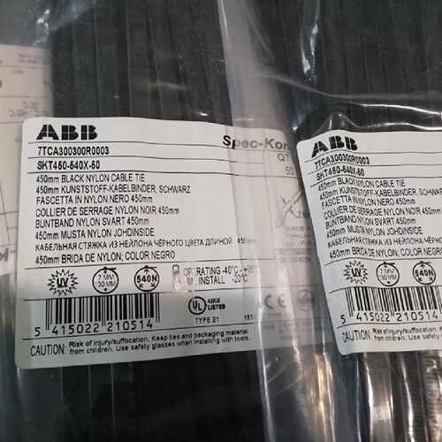 议价ABB扎带TY25M (10131414)