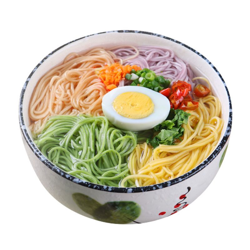 三色火锅南瓜紫薯商用菠菜面条