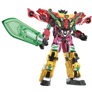 迷你特工队6超次元力量x变形机甲创世王玩具男孩车四合体儿童金刚