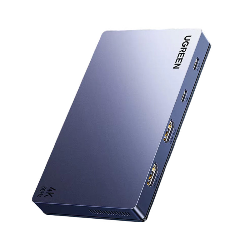 绿联HDMI双路视频采集卡4K60Hz高清双机位2路RGB24适用Switch/PS5