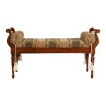 美式床尾凳欧式实木成人换鞋凳复古布艺长凳妆凳玄关凳沙发撂跤凳