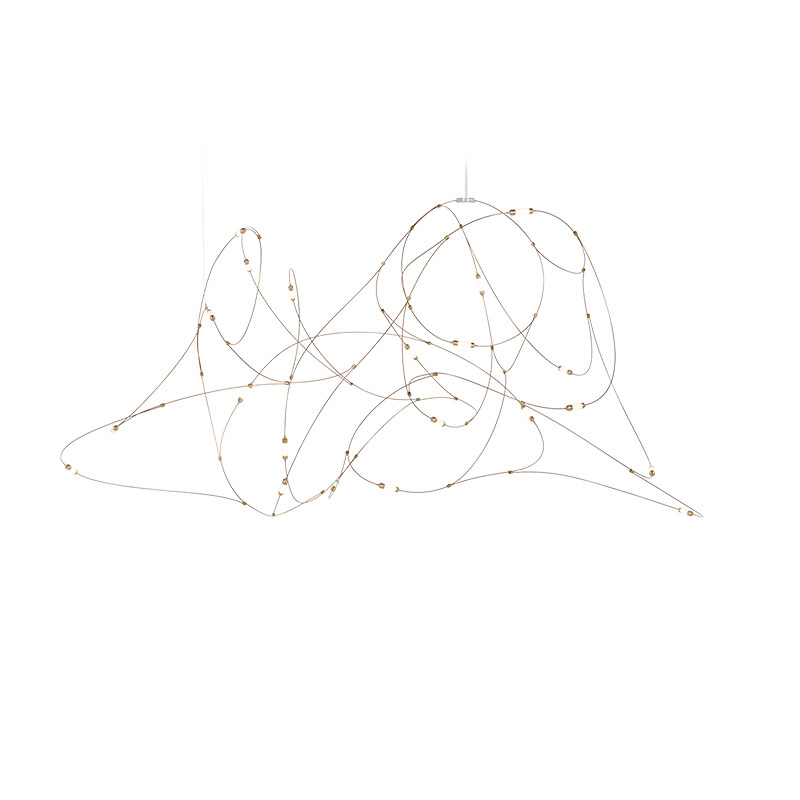 redlux红光moooi Flock现代简约餐厅吧台吊灯卧室萤火虫原版灯具