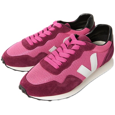 EY06012 茉莉雅集 VEJ@丝光牛猄网布透气系带学院运动德训鞋