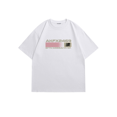 圆领半袖t恤纯棉潮流简约体恤