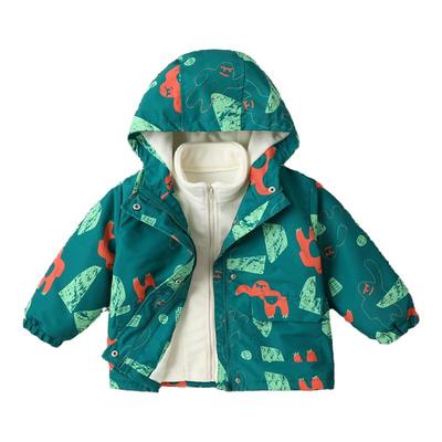 男宝外套秋装新款宝宝连帽衣儿童