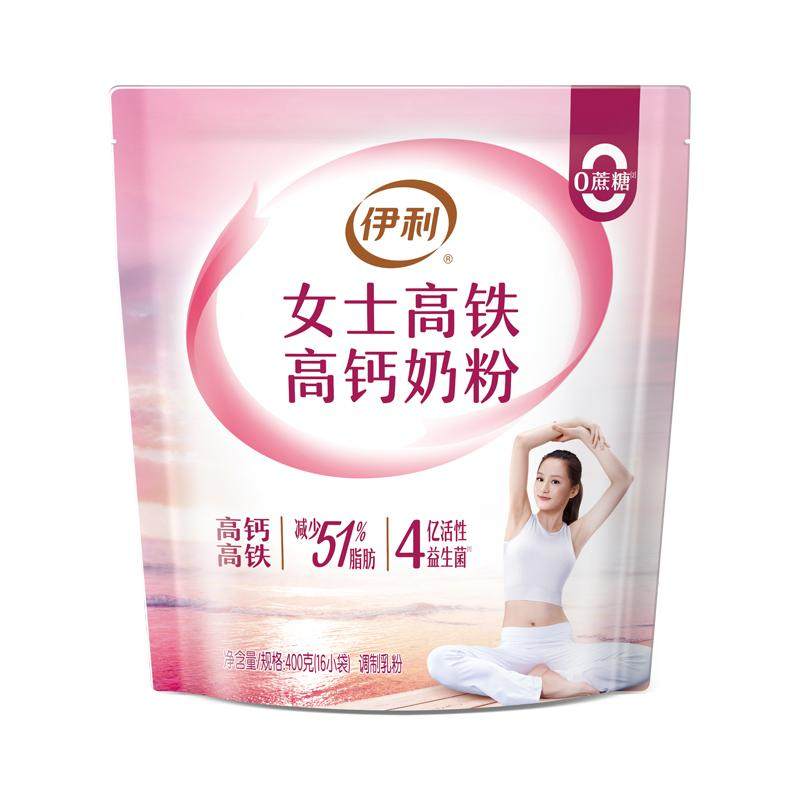 伊利女士高钙高铁高蛋白奶粉