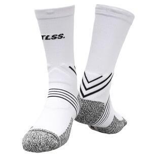 天朗足球TLSS STRIKER运动训练防滑毛巾底中筒薄足球袜TSS02471