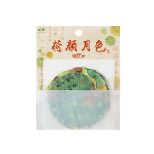 小日子不翻篇 落叶语诗国风叶子便签 仿真异形树叶记事留言素材纸