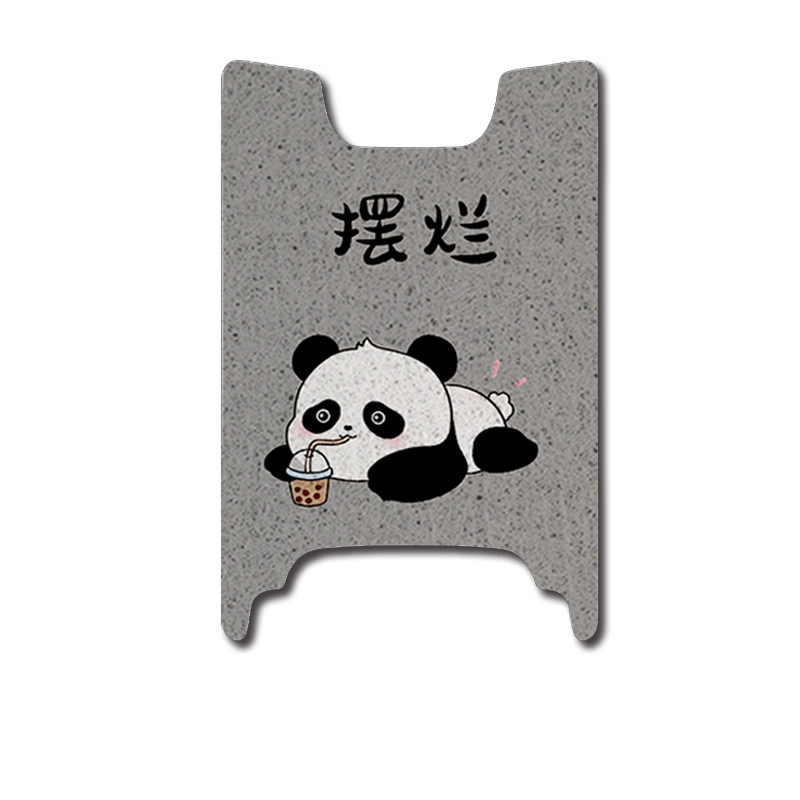 爱玛凌志2025F711电动车脚垫可爱防水防滑丝圈脚踏垫脚踩垫子装饰