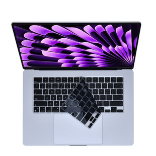 适用苹果MacBookAir15 M4键盘膜Air13M3笔记本A3114保护膜Pro16 14M1电脑A2992防尘罩Pro15按键套A2681屏幕膜