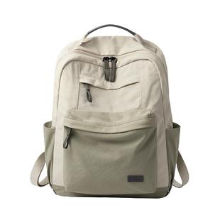 莱夫书包高中双肩包女旅游轻便2026新款大容量大学生电脑包背包男