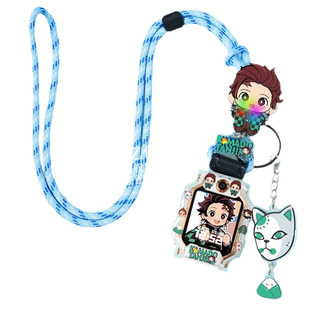 【鬼灭闪光限定】适用小天才电话手表D2表带Z6A挂绳Q2A保护壳Z7/Z8A/Z9/Z10/Z11挂脖套D5儿童D3防丢Q1A