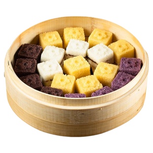 半成品早餐健康粗粮原味糯叽叽软糯米糕蒸糕淮扬米糕黑米糕无麸质