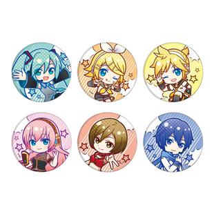 【焕新特惠】A3 初音未来 水豚君联动 盲抽Q版徽章 日谷动漫周边