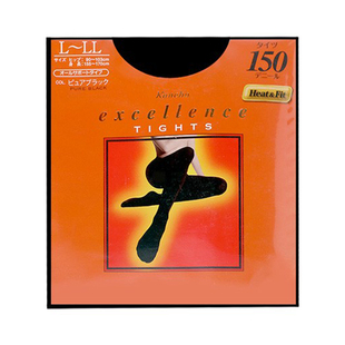 日本kanebo嘉娜宝连裤袜110D美腿保暖压力发热袜子打底秋冬丝袜女