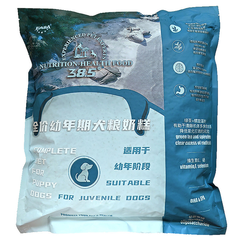 38.5度狗粮全阶段奶糕亮毛通用