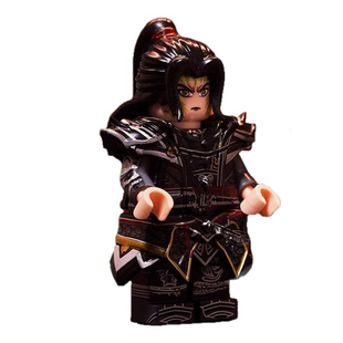 斗破苍穹炎帝萧炎玄重尺斗罗大陆适用乐高第三方积木人仔拼装玩具