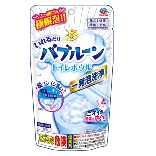 日本安速强力发泡洁厕粉末马桶洗净除垢清洁剂除菌消臭泡沫粉末状