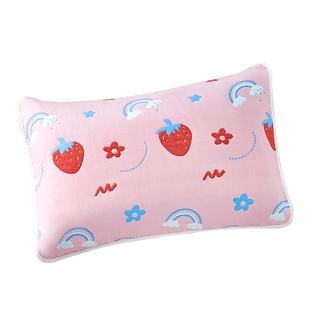 博洋枕巾纯棉一对装枕头巾防滑枕头套巾男生枕头垫全棉纱布儿童