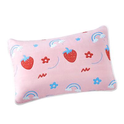 博洋儿童枕巾纯棉一对装