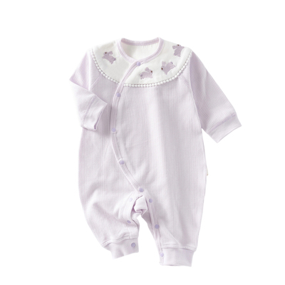 馨贝比新生儿连体衣春秋纯棉哈衣