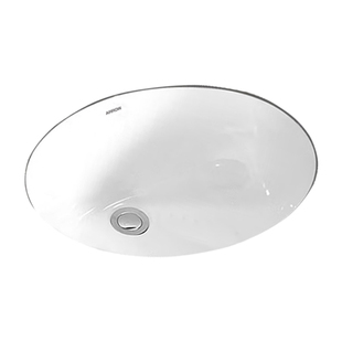 箭牌台下盆洗手盆一体式陶瓷盆洗脸盆嵌入式椭圆形台盆洗漱盆单盆