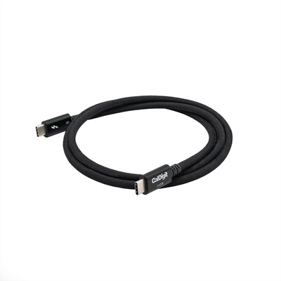 CalDigit雷电5编织数据线Thunderbolt 5 Pro 240W连接线1米